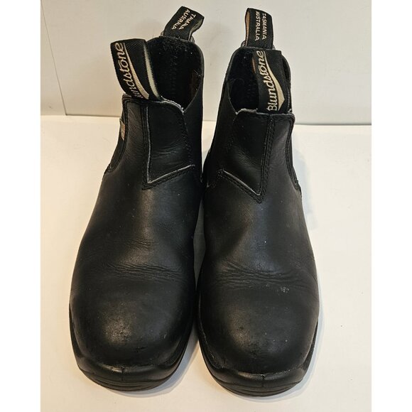 Blundstone 163 CSA Work & Safety Boot Black Women US 7 Steel Shoe Wide Toe - Picture 9 of 16